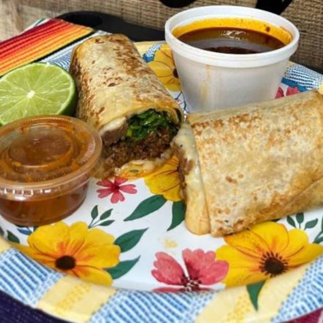 Birria Burrito 12".
