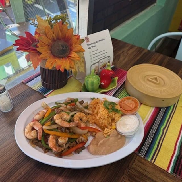 Fajitas mixtas.