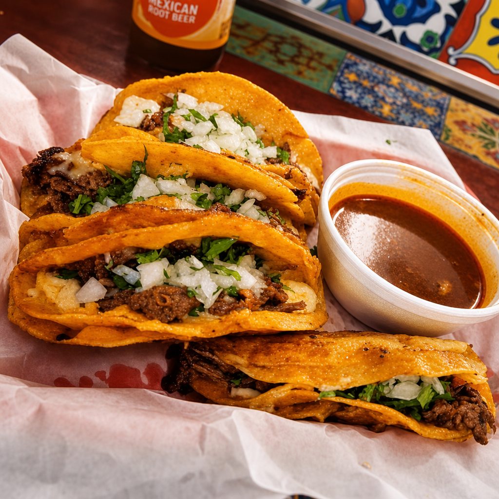 Birria Tacos.