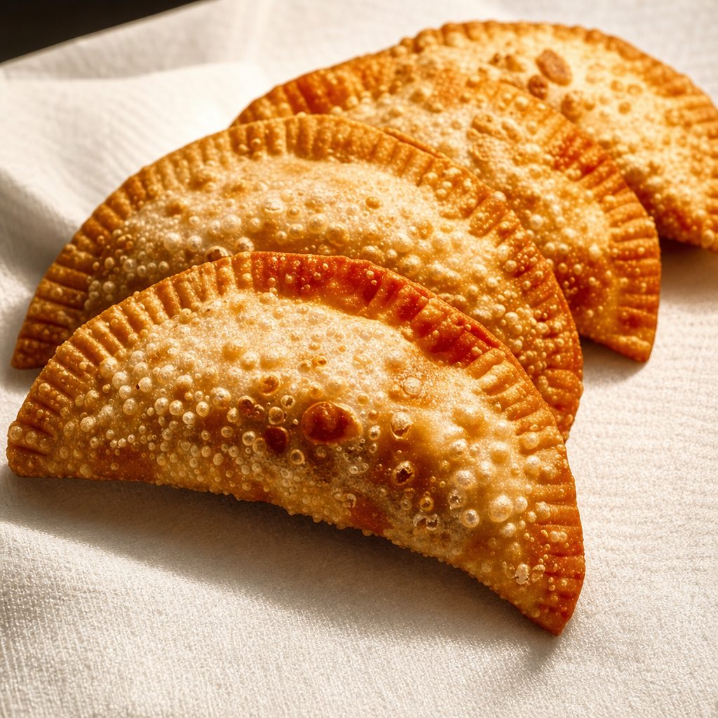 Empanadas pollo o carne.