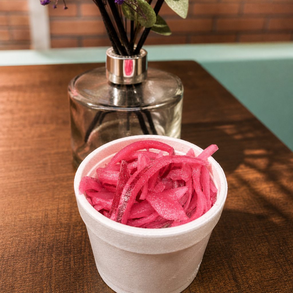 Cebolla Morada (Pickled Red Onion).