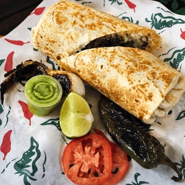 Vegetarian Burrito.